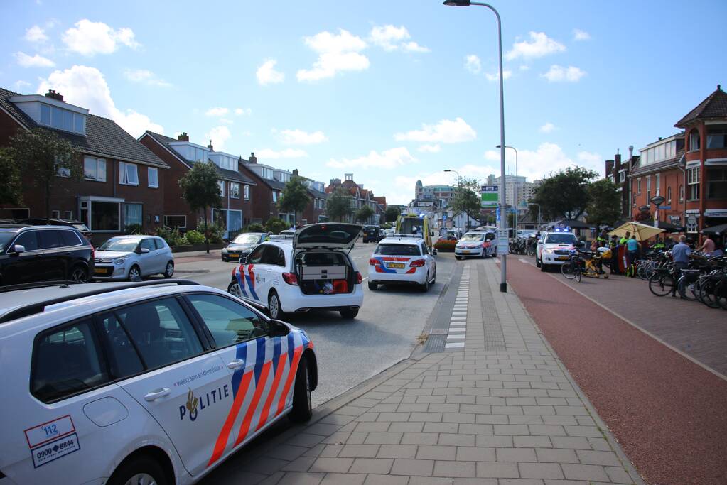 Traumahelikopter landt voor incident op terras