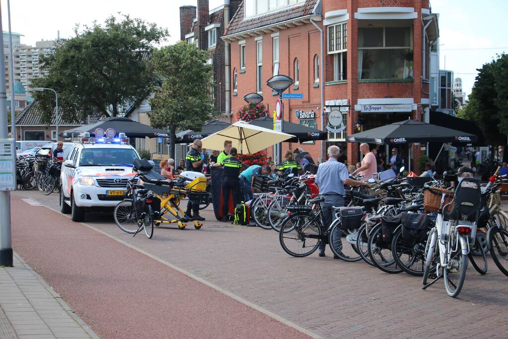 Traumahelikopter landt voor incident op terras