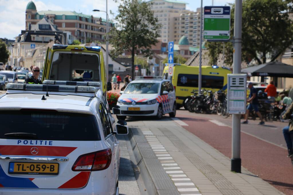 Traumahelikopter landt voor incident op terras