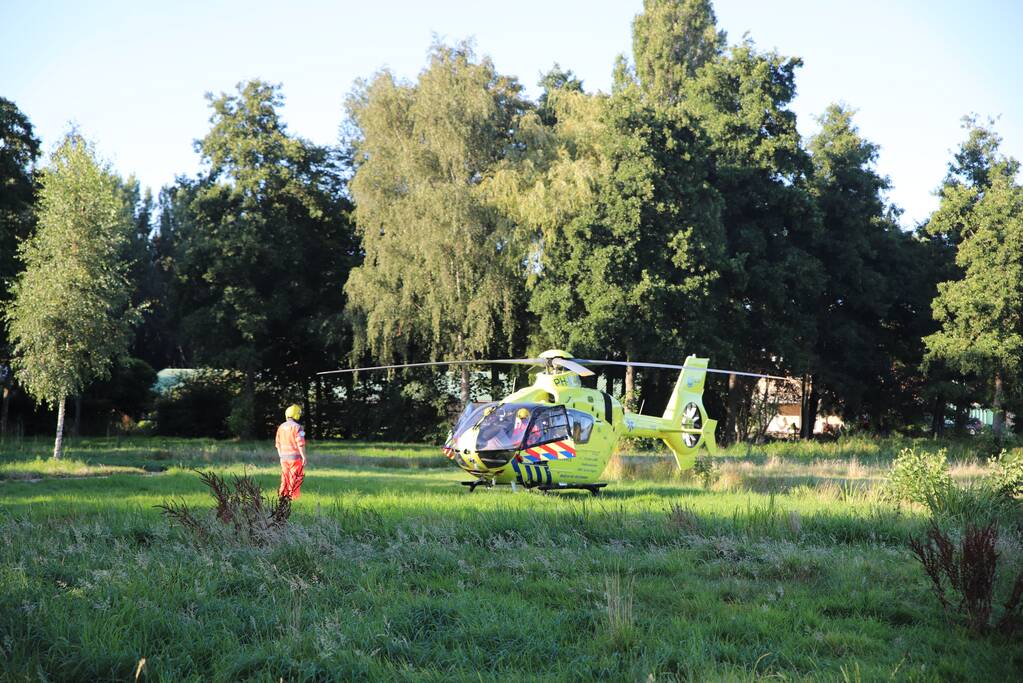 Man overleden na val in sloot Wollefoppenpark
