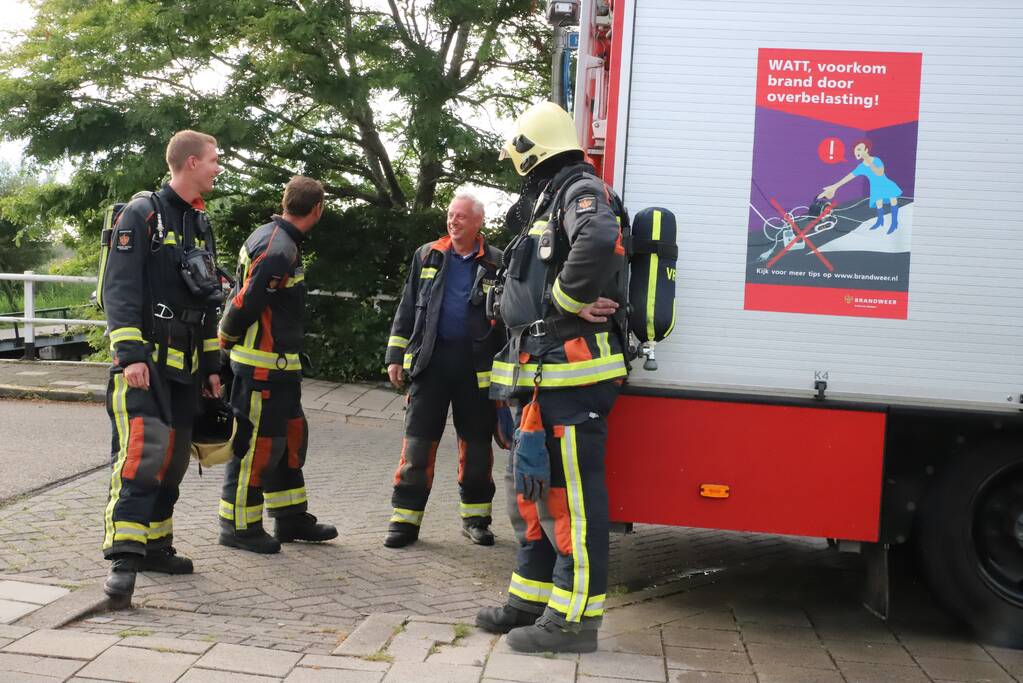 Combi-oven zorgt voor brand in keuken