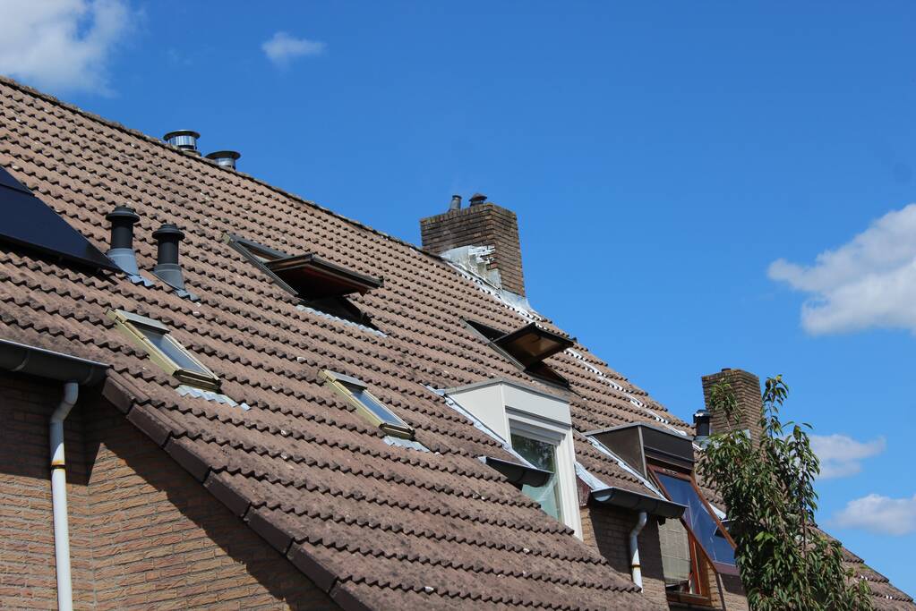 Woning loopt grote schade op na brand