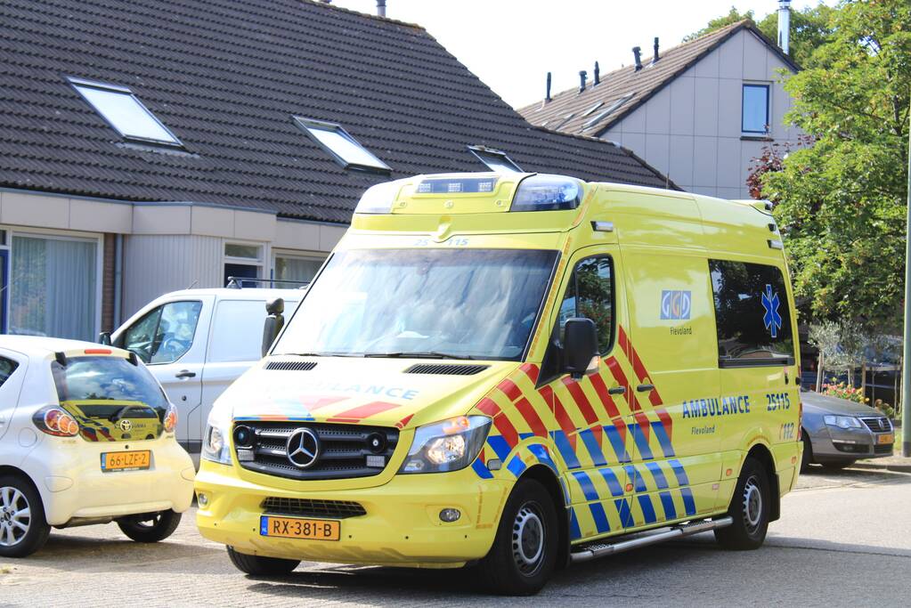 Persoon gewond bij ongeval