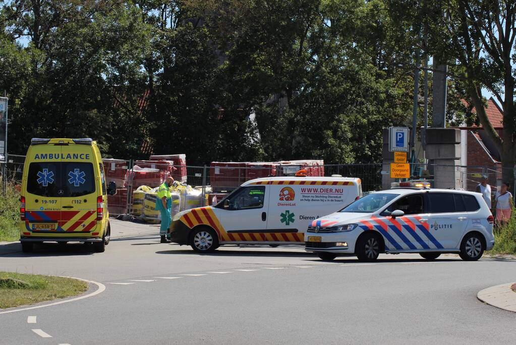 Man gewond na val met scooter