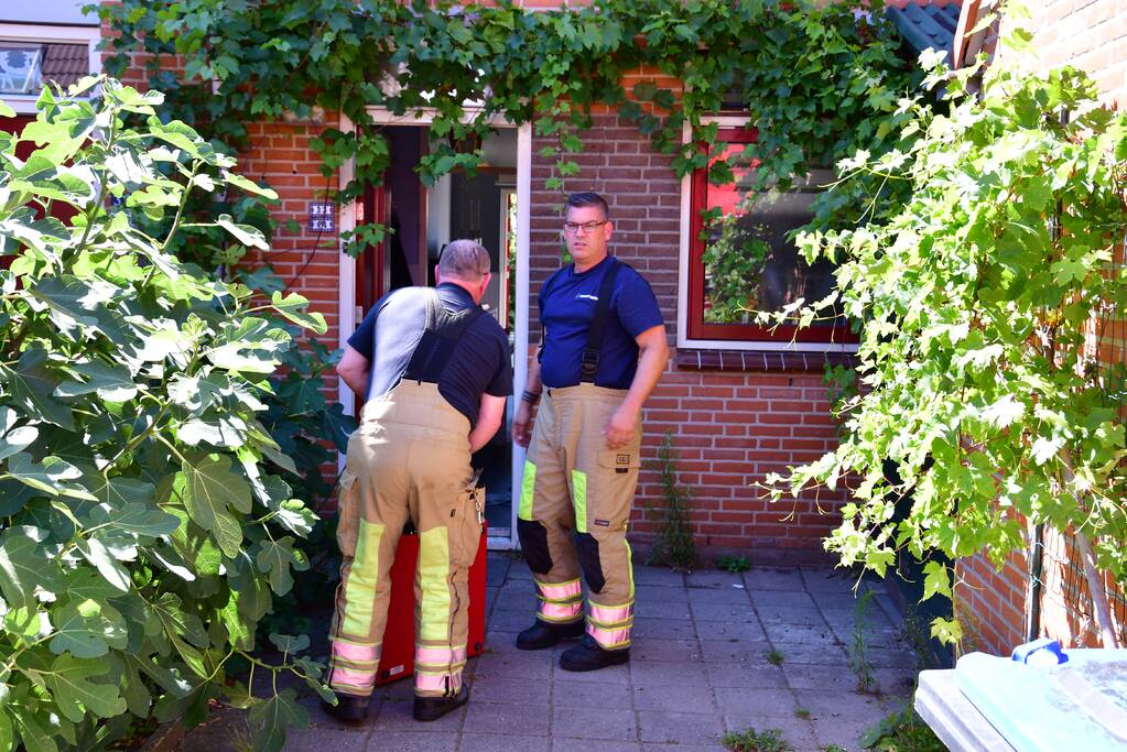 Vergeten pan op het vuur zet woning vol rook