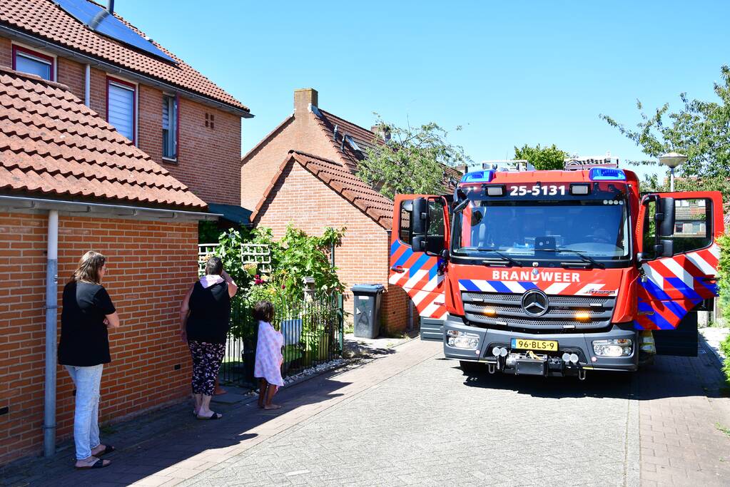 Vergeten pan op het vuur zet woning vol rook