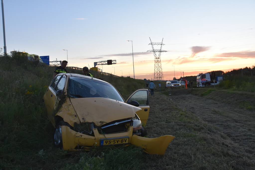 Man gewond na eenzijdig ongeval