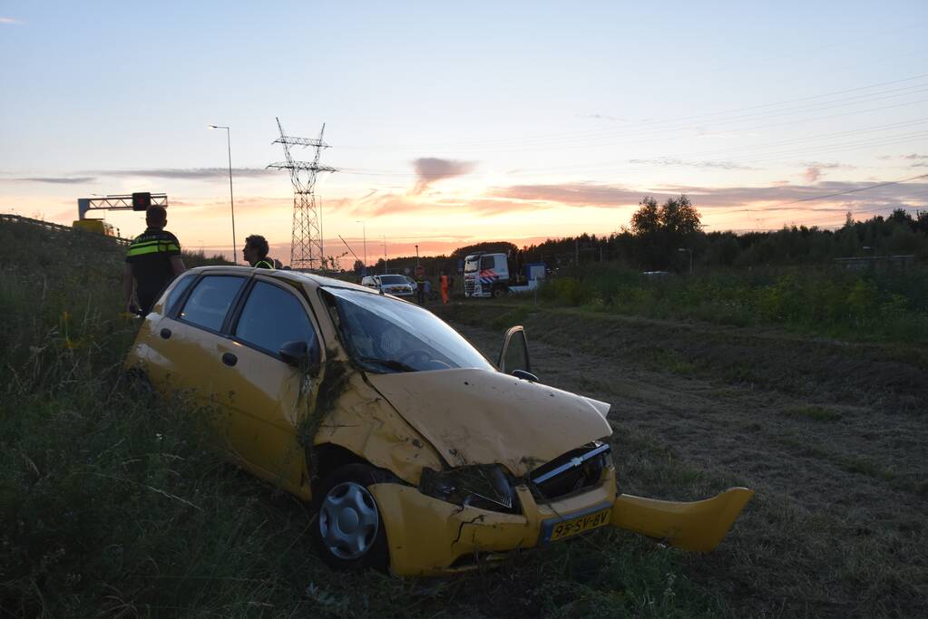 Man gewond na eenzijdig ongeval