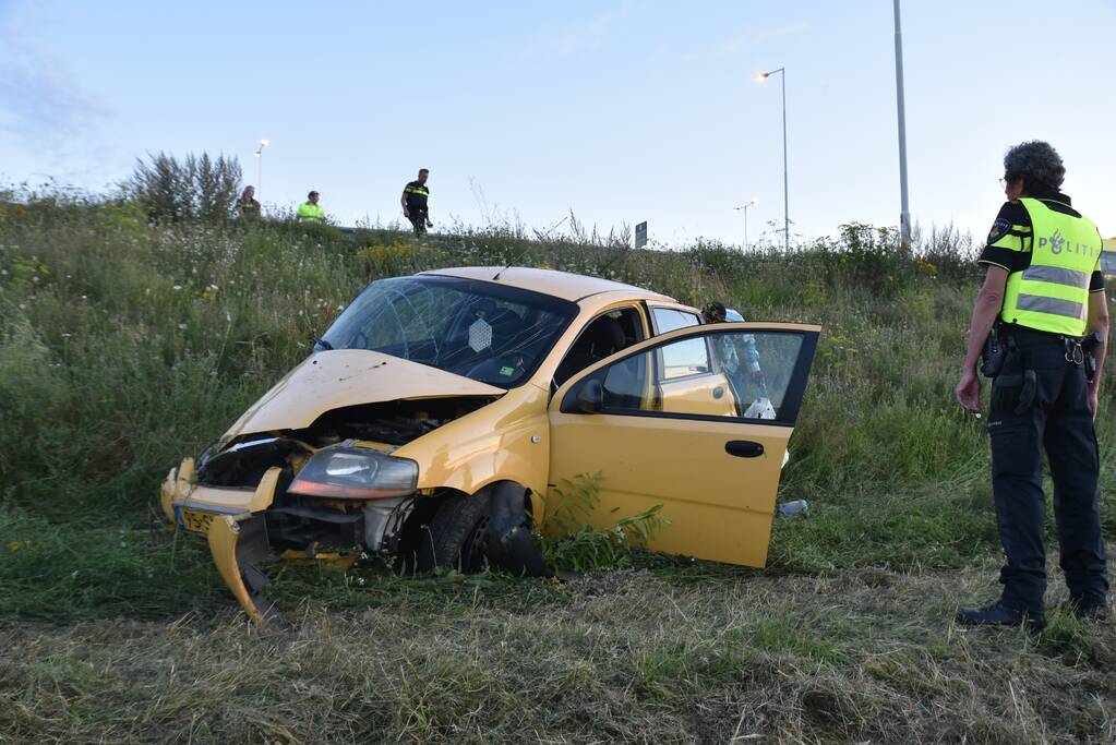 Man gewond na eenzijdig ongeval