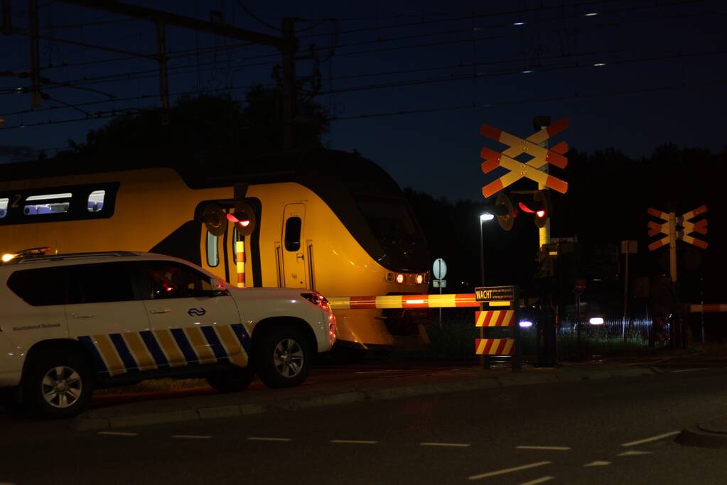 Geen treinverkeer door aanrijding