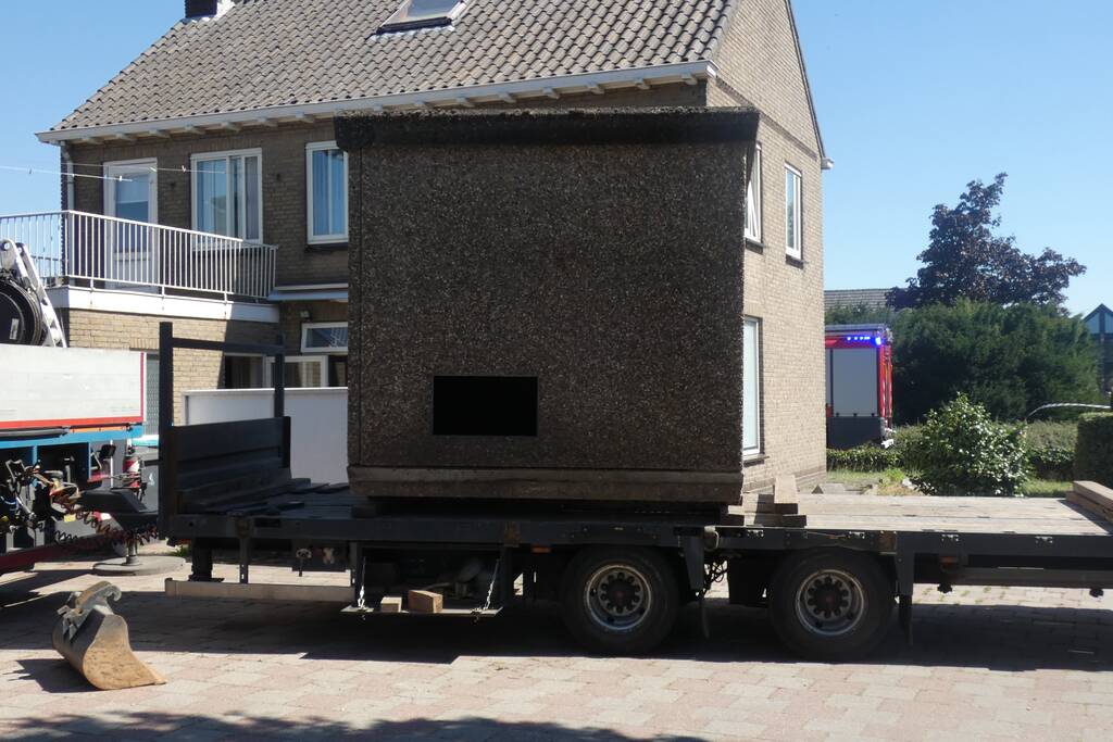 Gaslucht bij werkzaamheden gasgebouw