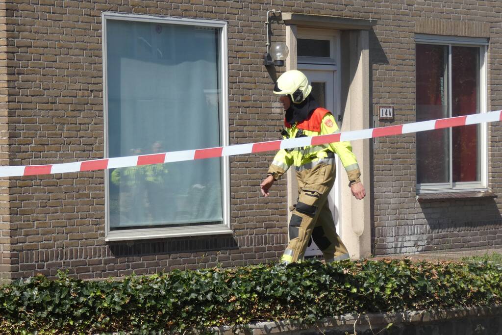 Gaslucht bij werkzaamheden gasgebouw