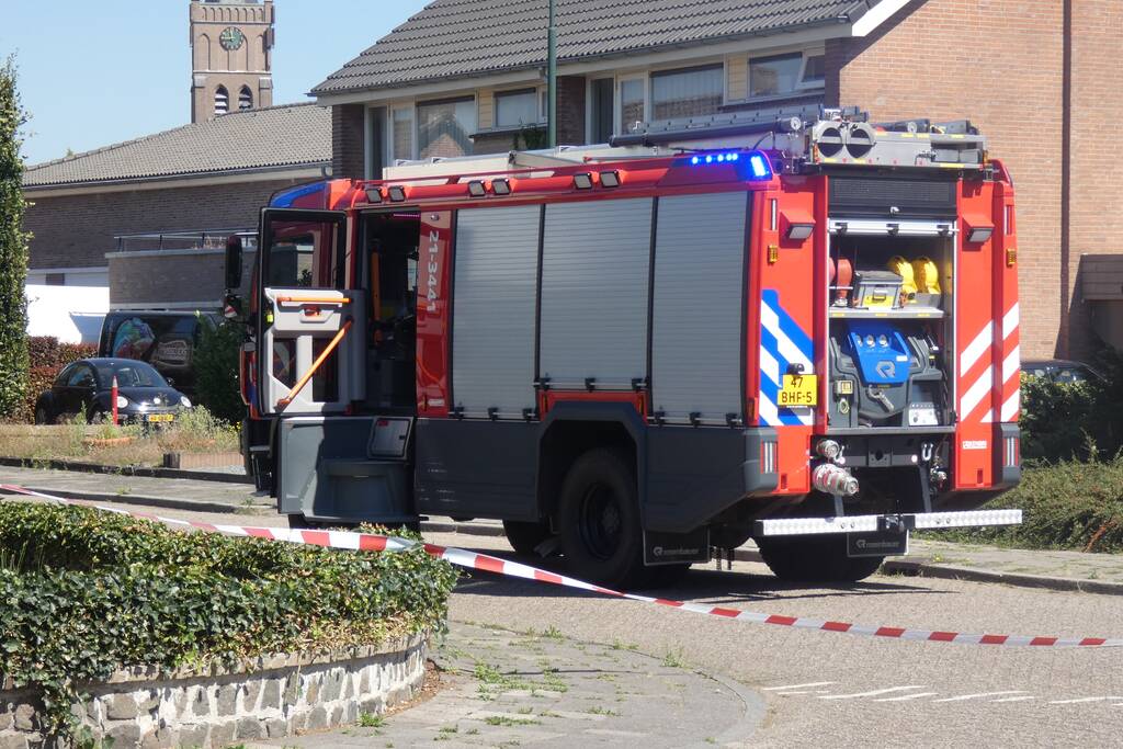 Gaslucht bij werkzaamheden gasgebouw