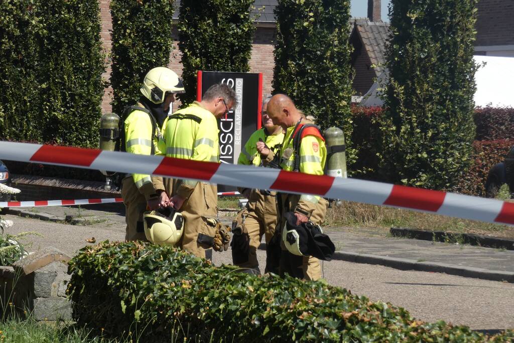 Gaslucht bij werkzaamheden gasgebouw