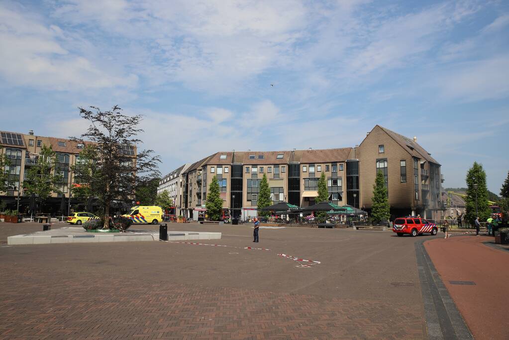 Grote brand Domino's Pizza