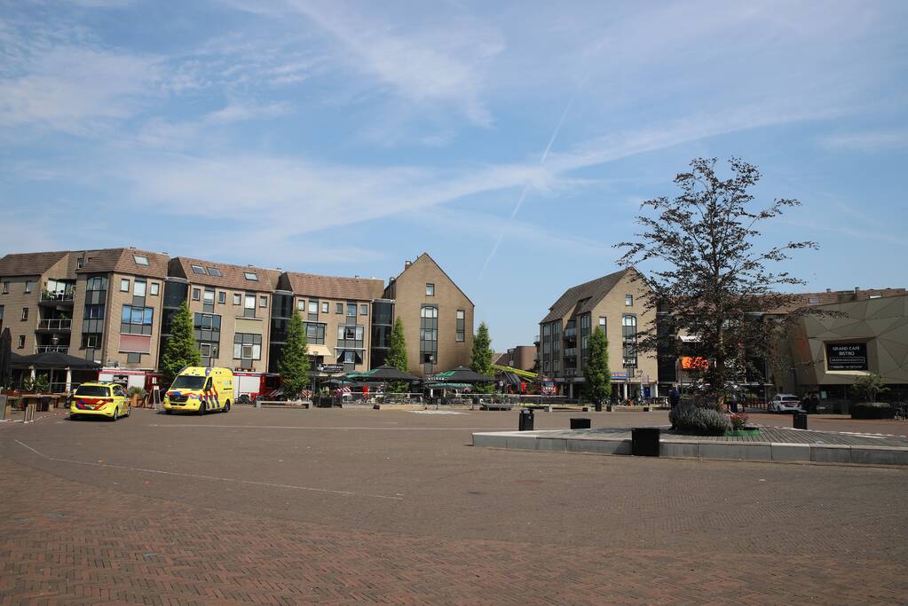 Grote brand Domino's Pizza