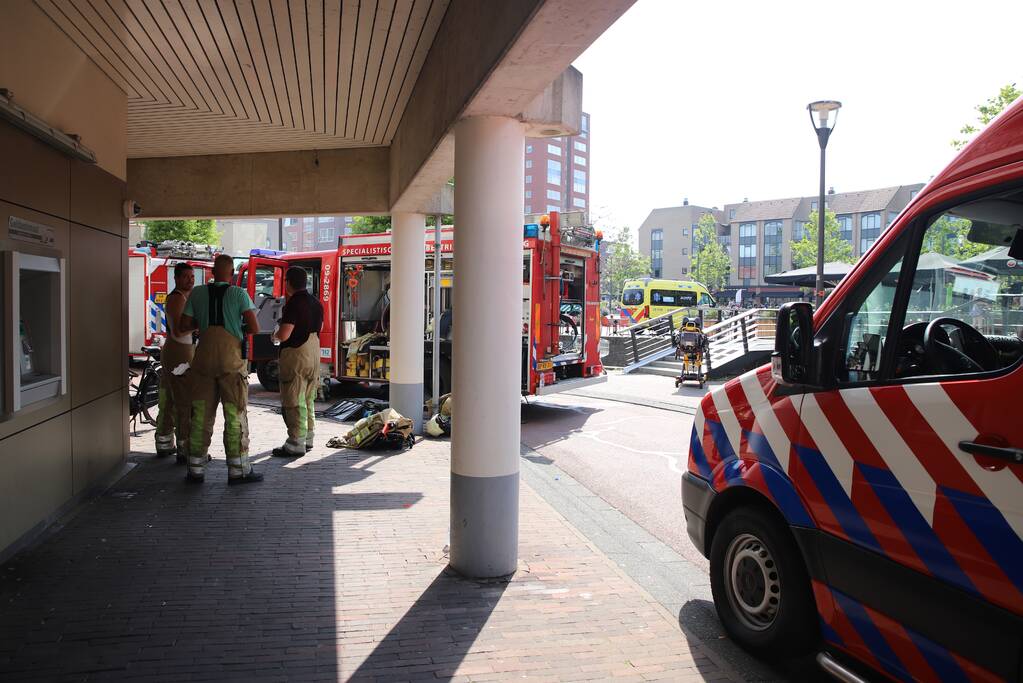 Grote brand Domino's Pizza