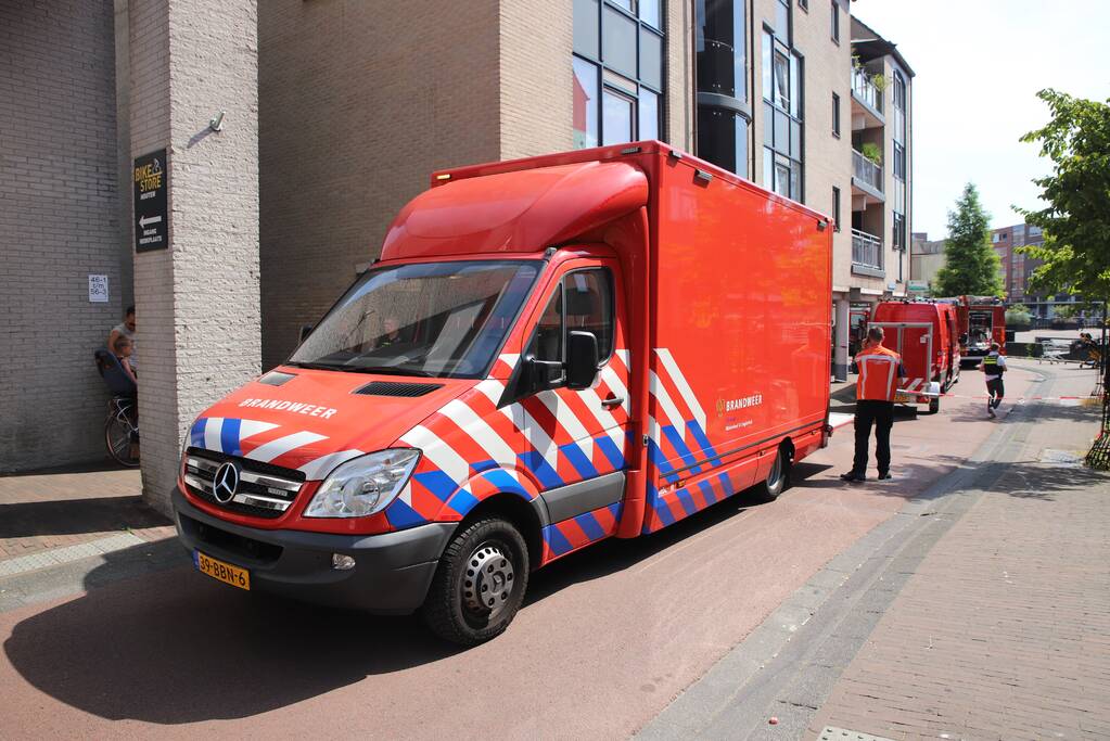 Grote brand Domino's Pizza