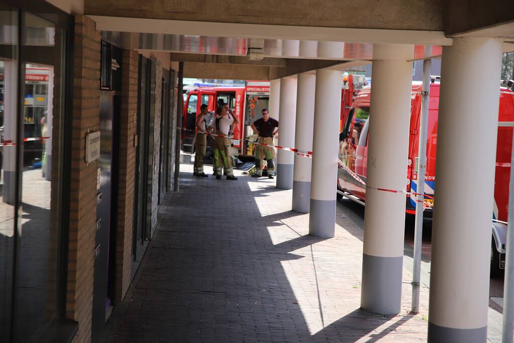 Grote brand Domino's Pizza