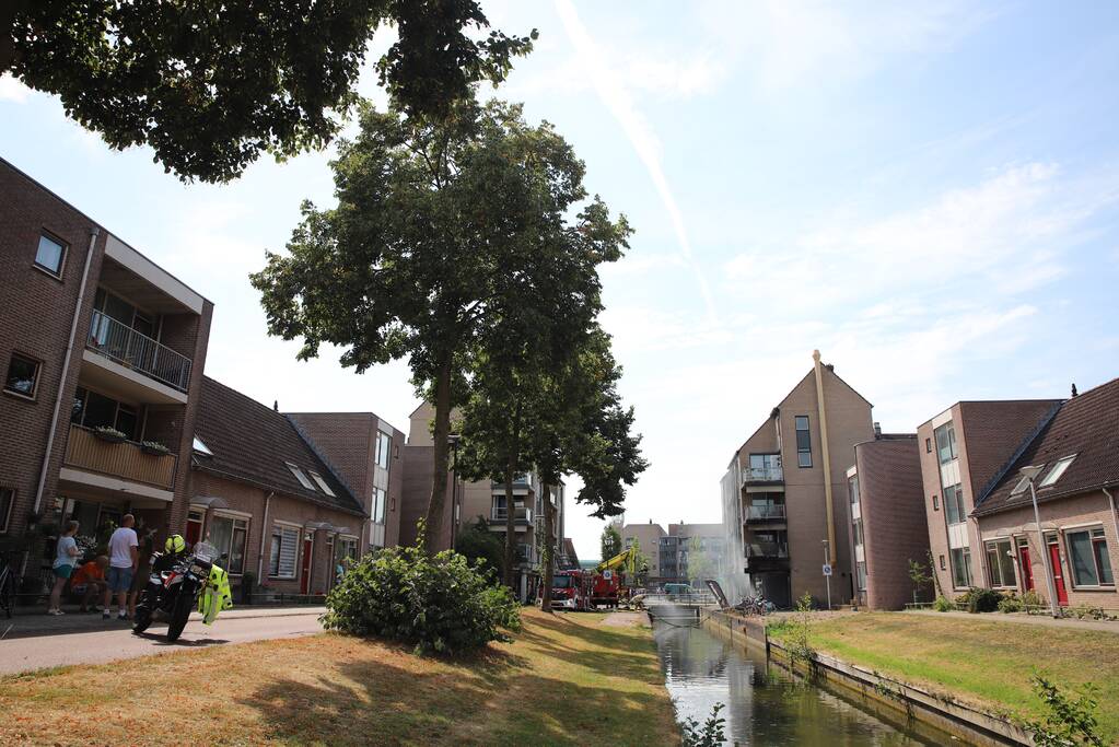 Grote brand Domino's Pizza