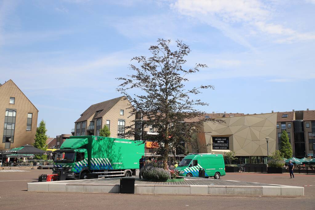 Grote brand Domino's Pizza