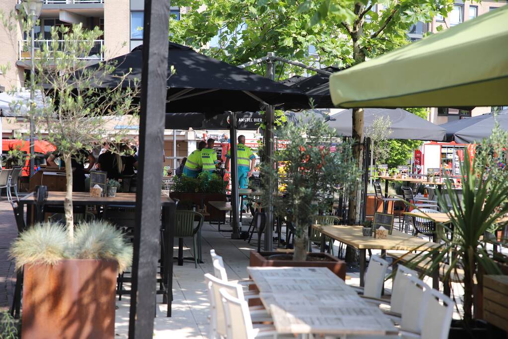 Grote brand Domino's Pizza