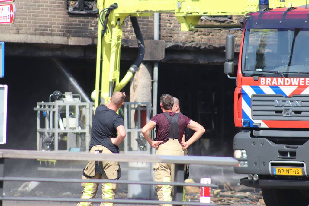 Grote brand Domino's Pizza