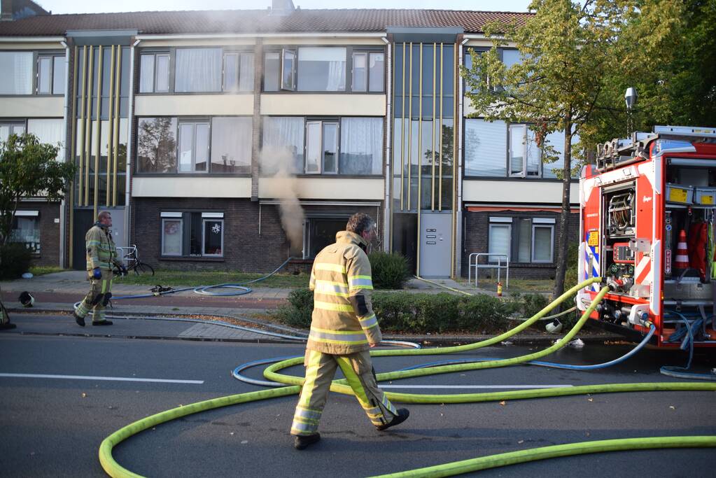 Brand in woning