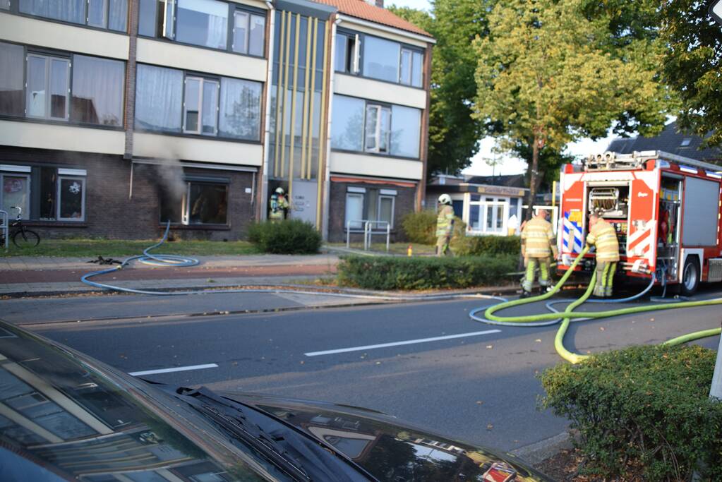 Brand in woning