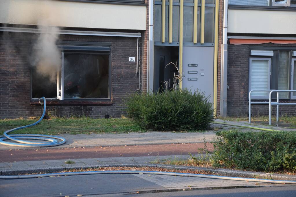 Brand in woning