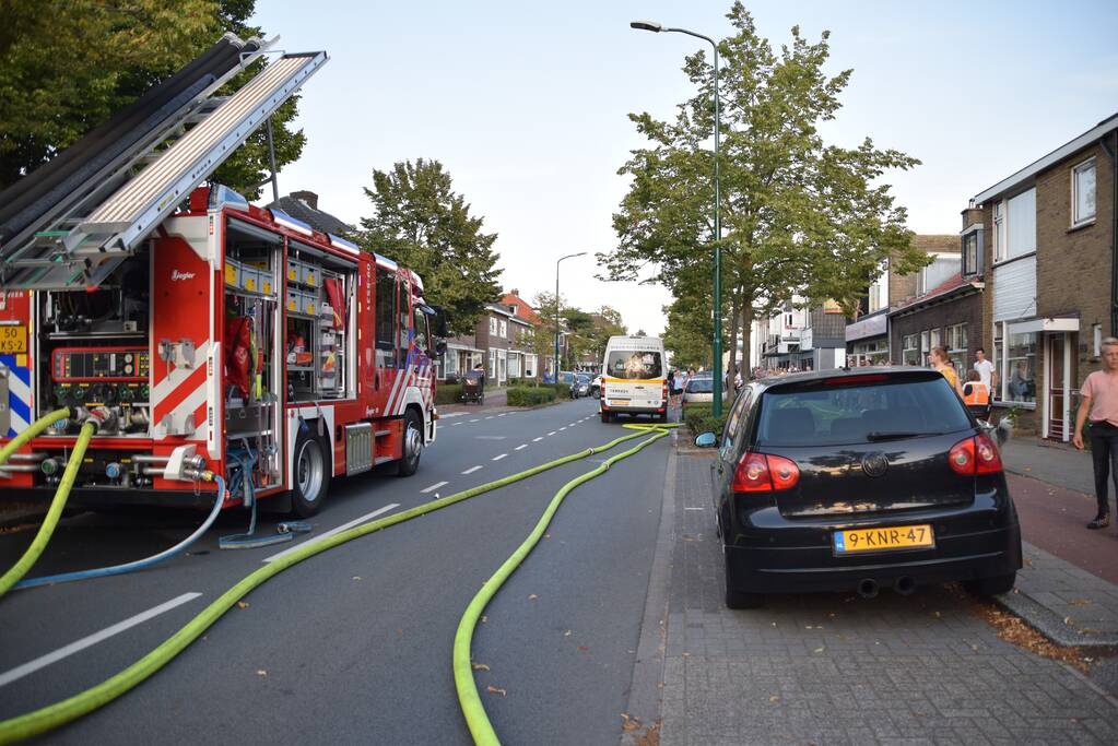 Brand in woning