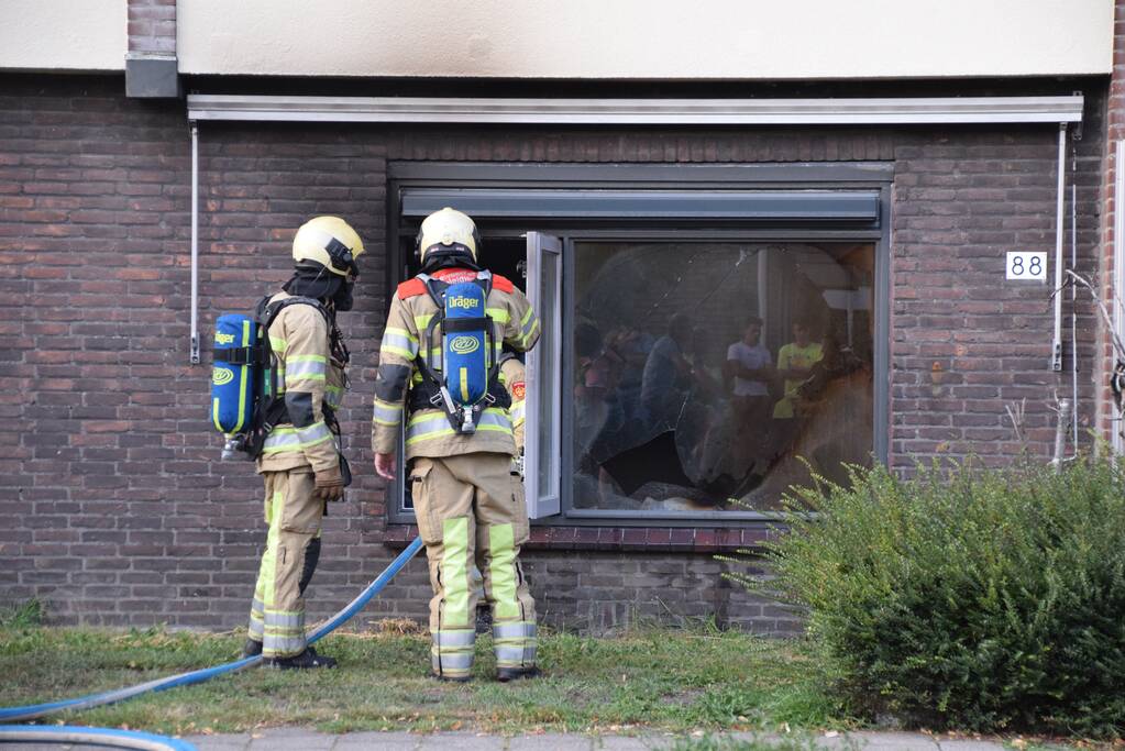 Brand in woning