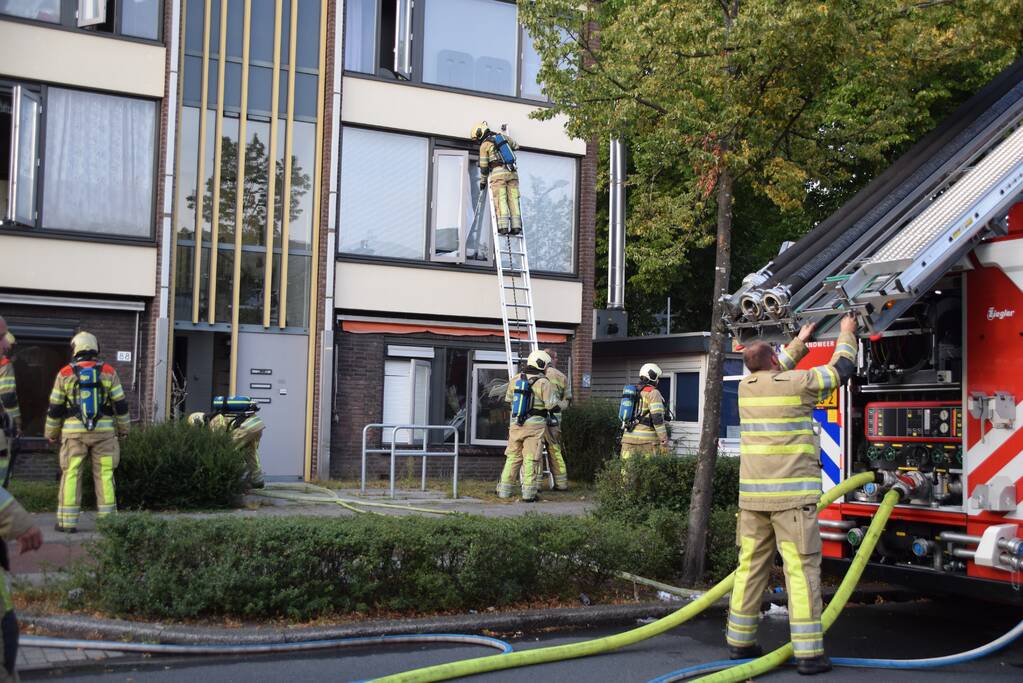 Brand in woning