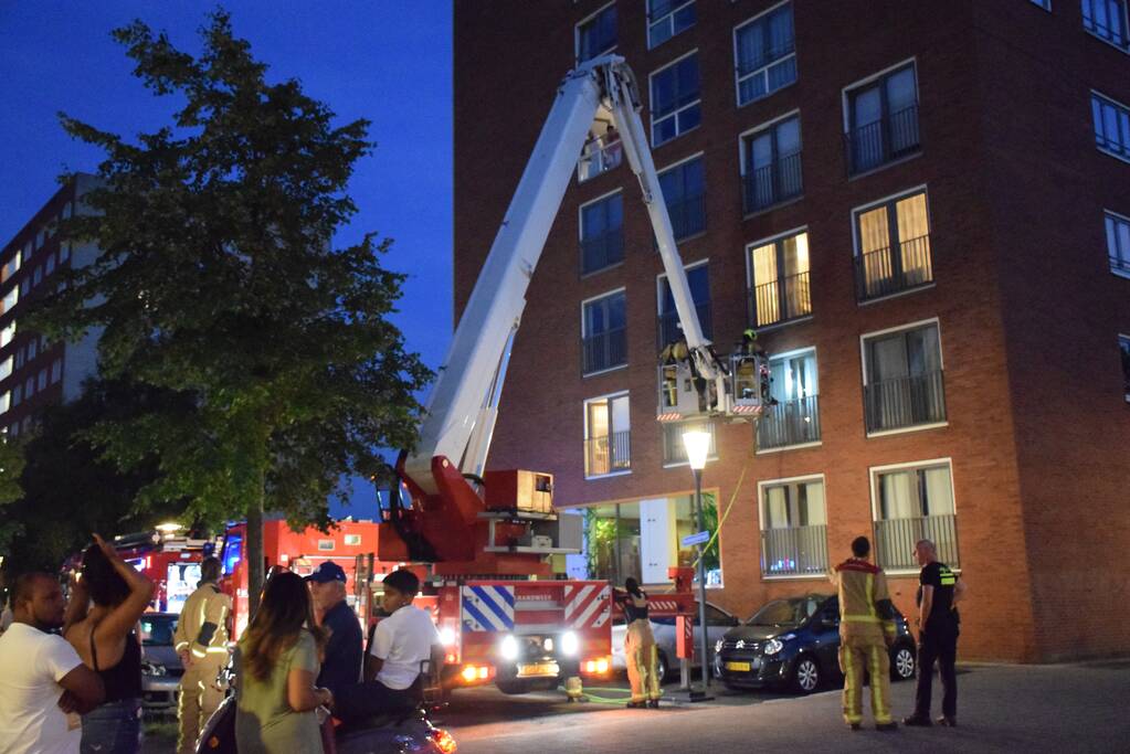 Smeulende sigaret zorgt voor brandweer inzet