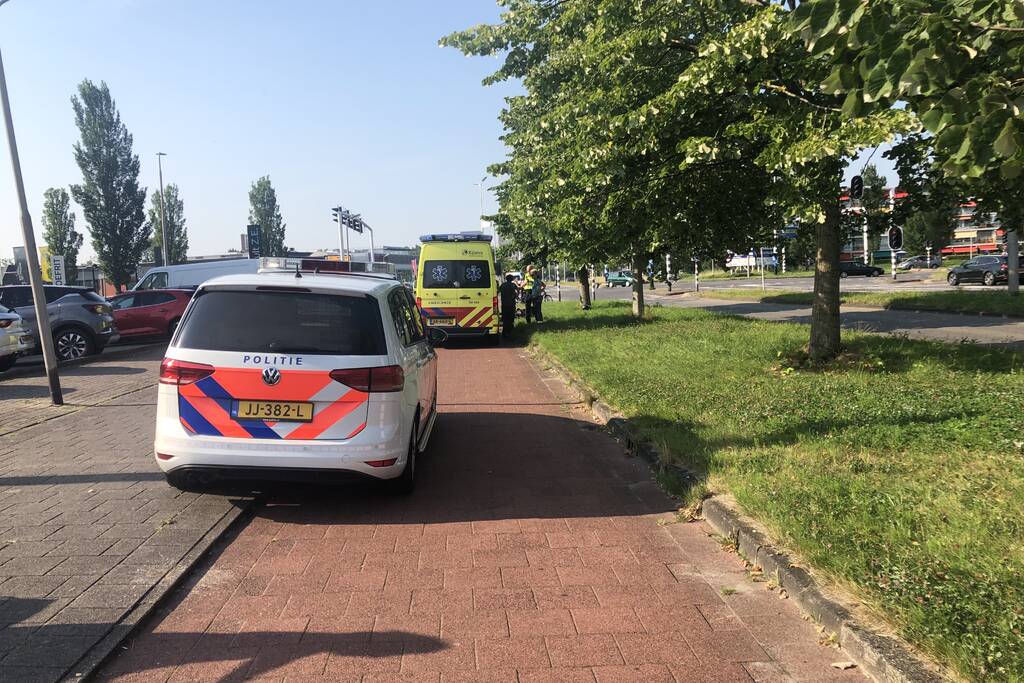 Brommerrijder gewond na val