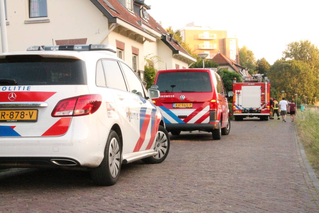 Lek in gasleiding in woning