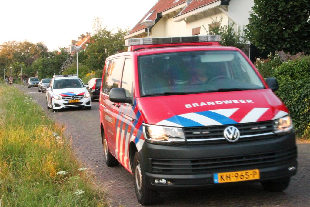 Lek in gasleiding in woning