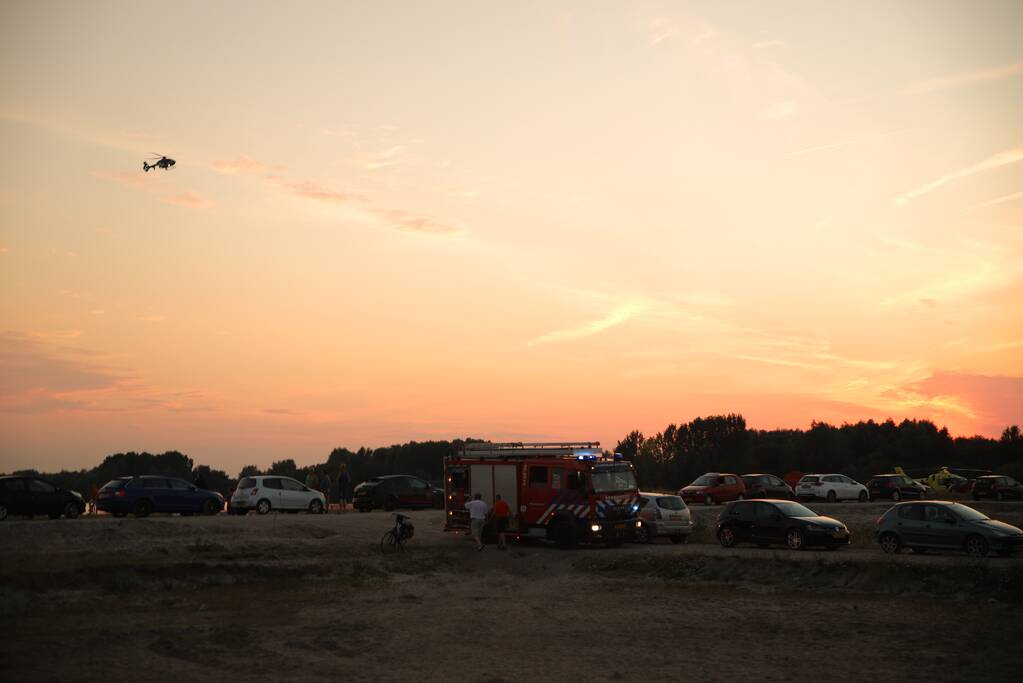 Grote zoekactie naar vermiste zwemmer