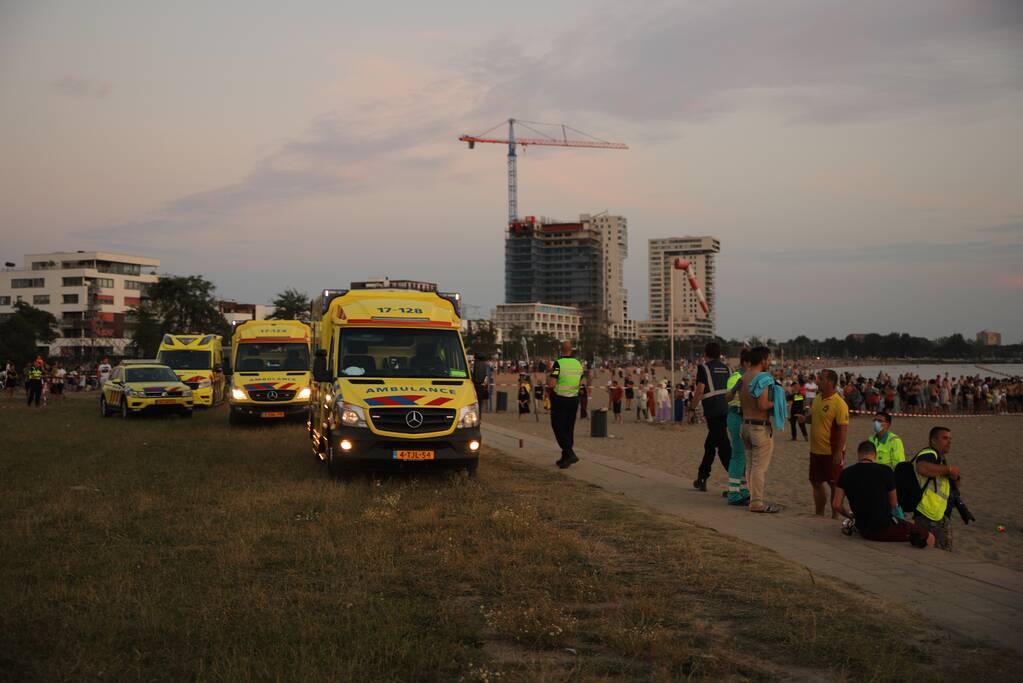 Grote zoekactie naar vermiste zwemmer