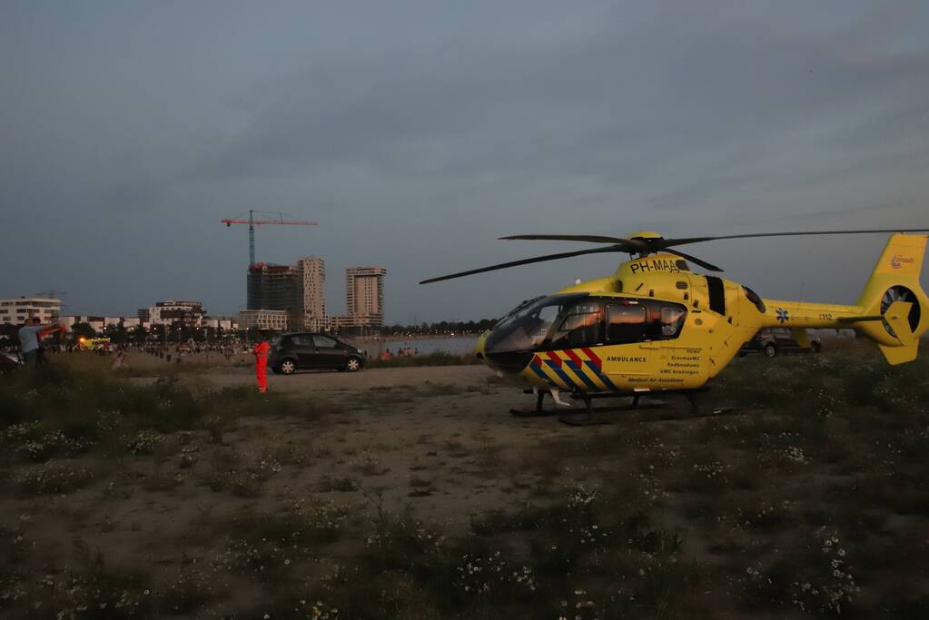 Grote zoekactie naar vermiste zwemmer