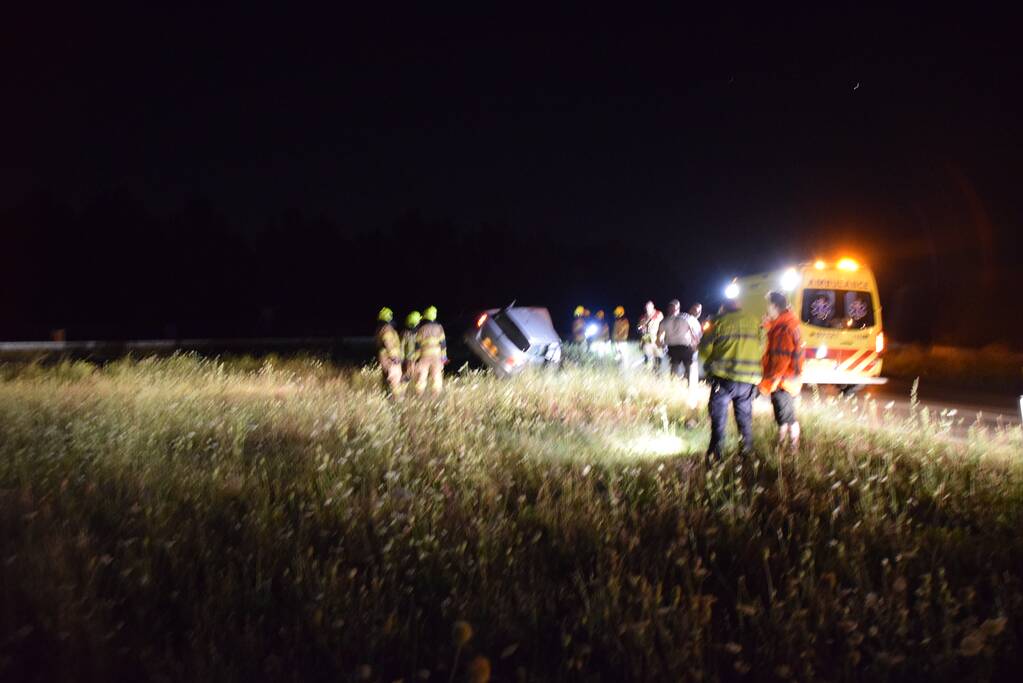 Gewonde bij ongeval op snelweg
