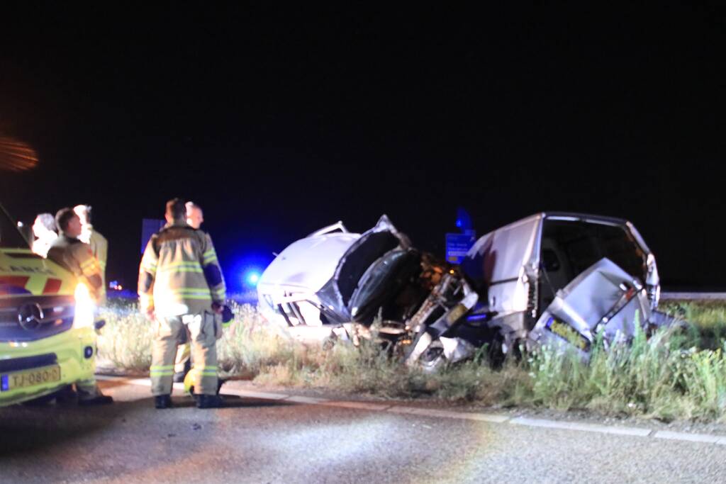 Gewonde bij ongeval op snelweg