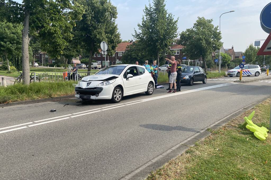 Meerdere voertuigen betrokken bij kop-staartbotsing