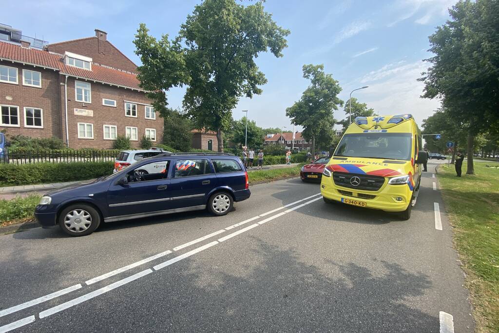 Meerdere voertuigen betrokken bij kop-staartbotsing