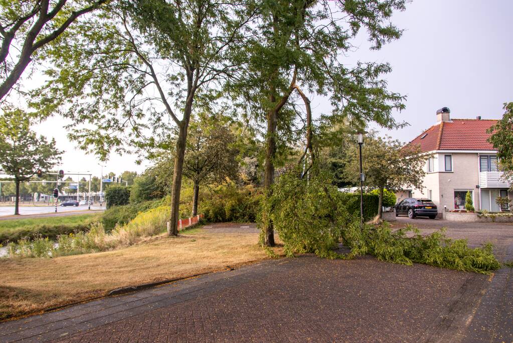Amersfoort geteisterd door schades na hoosbuien