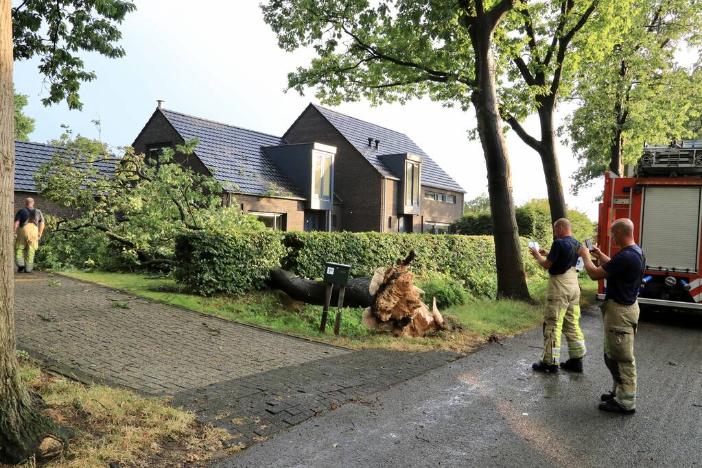 Amersfoort geteisterd door schades na hoosbuien