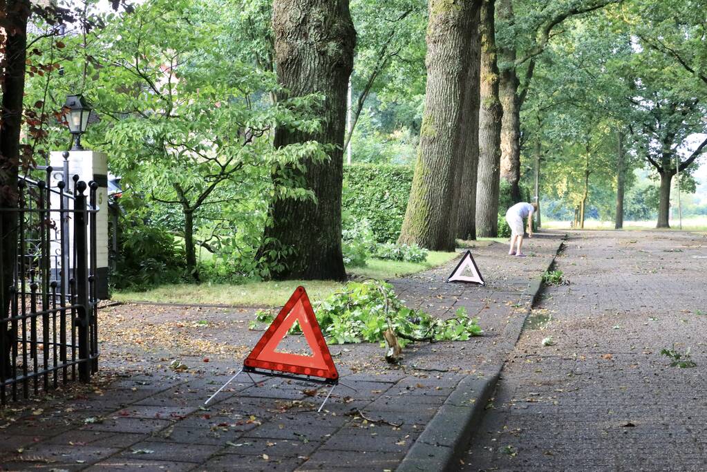 Amersfoort geteisterd door schades na hoosbuien