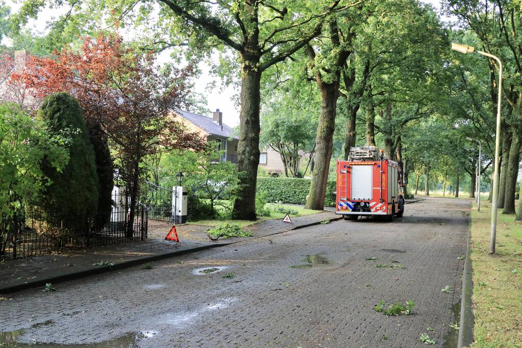 Amersfoort geteisterd door schades na hoosbuien