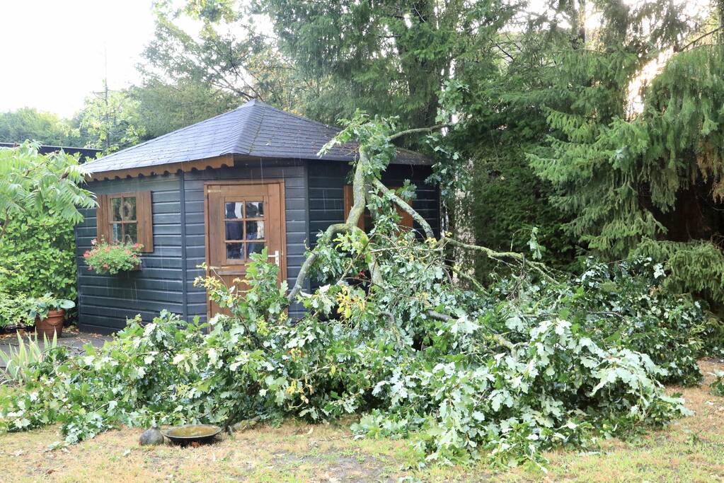 Amersfoort geteisterd door schades na hoosbuien