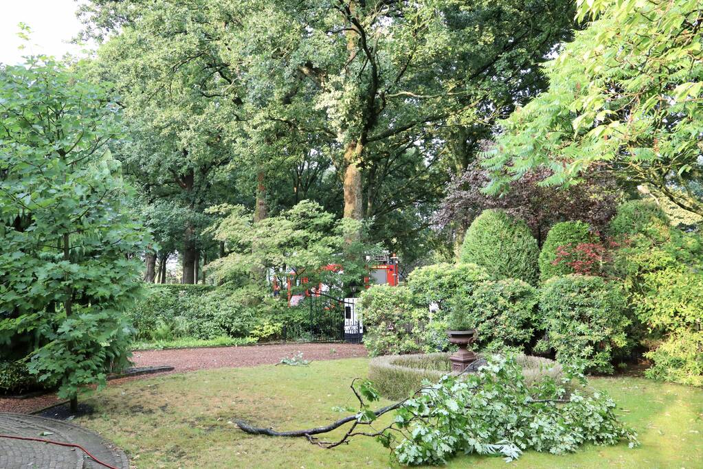 Amersfoort geteisterd door schades na hoosbuien